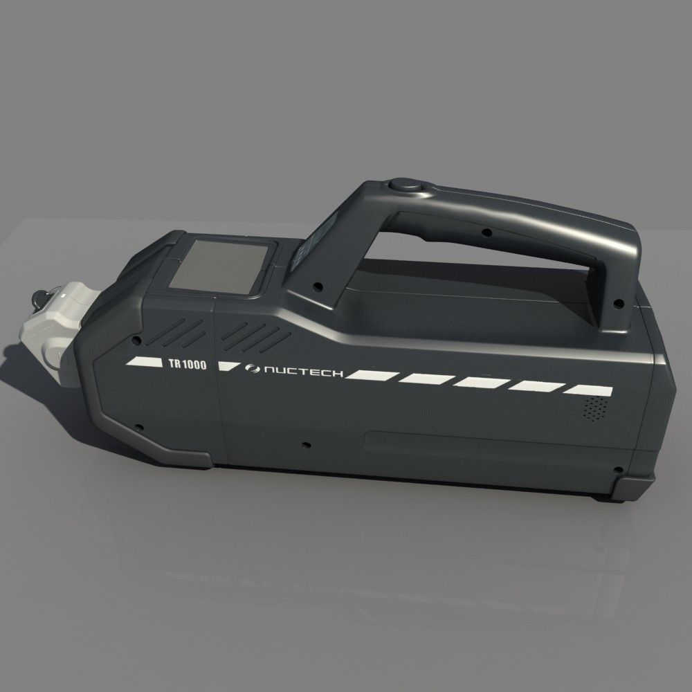 Hand-Held Detector 3D model_1