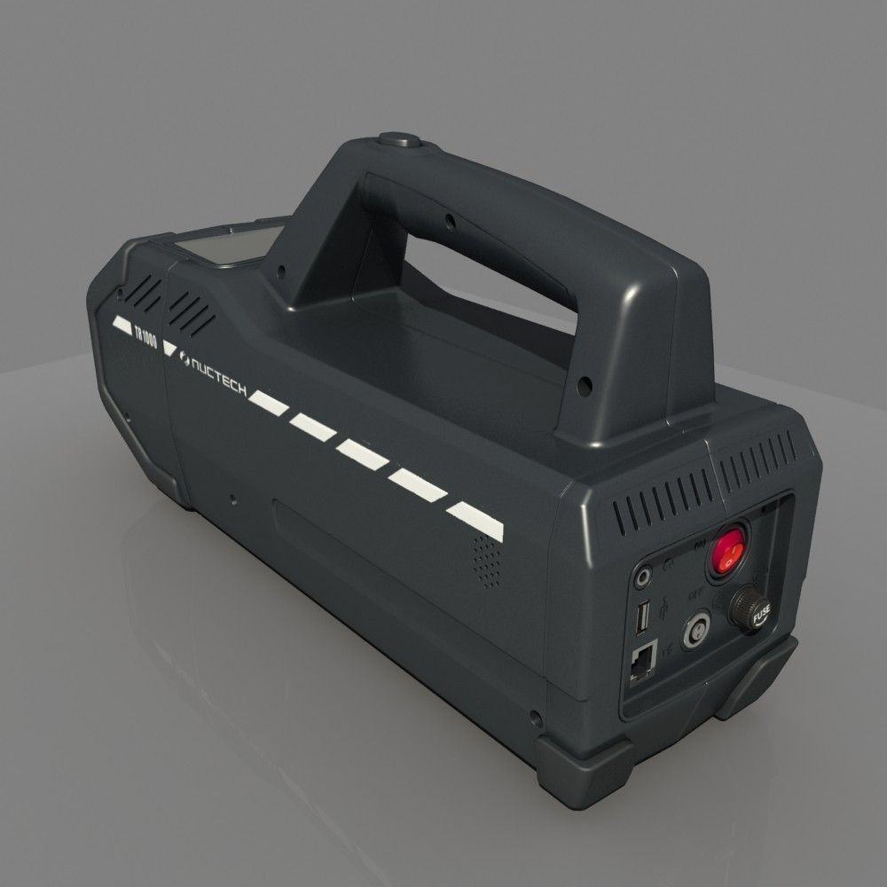 Hand-Held Detector 3D model_2