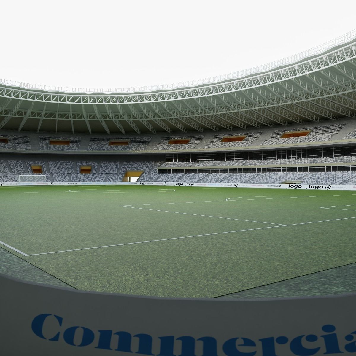 Stadium Mineirao 3D model_13