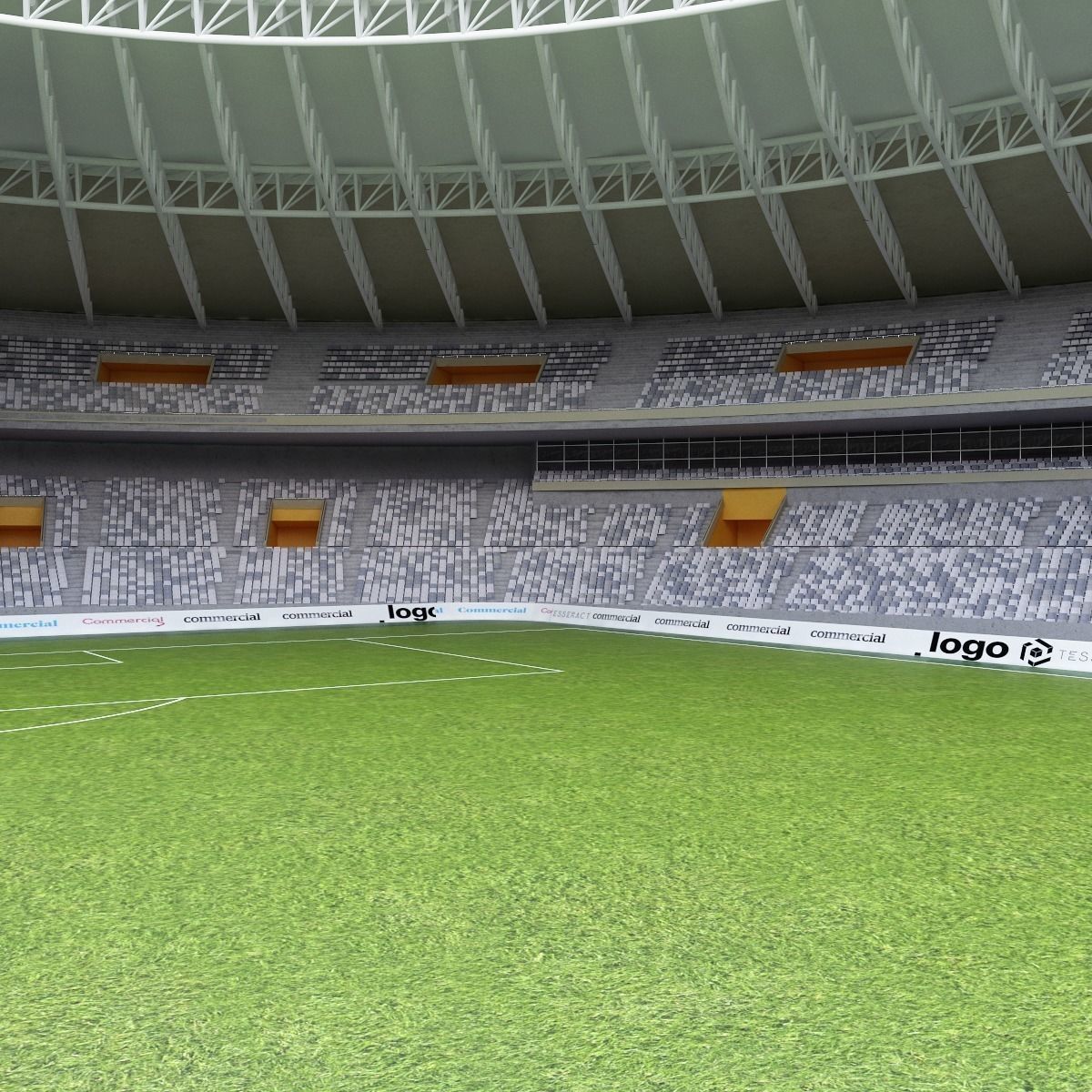 Stadium Mineirao 3D model_17