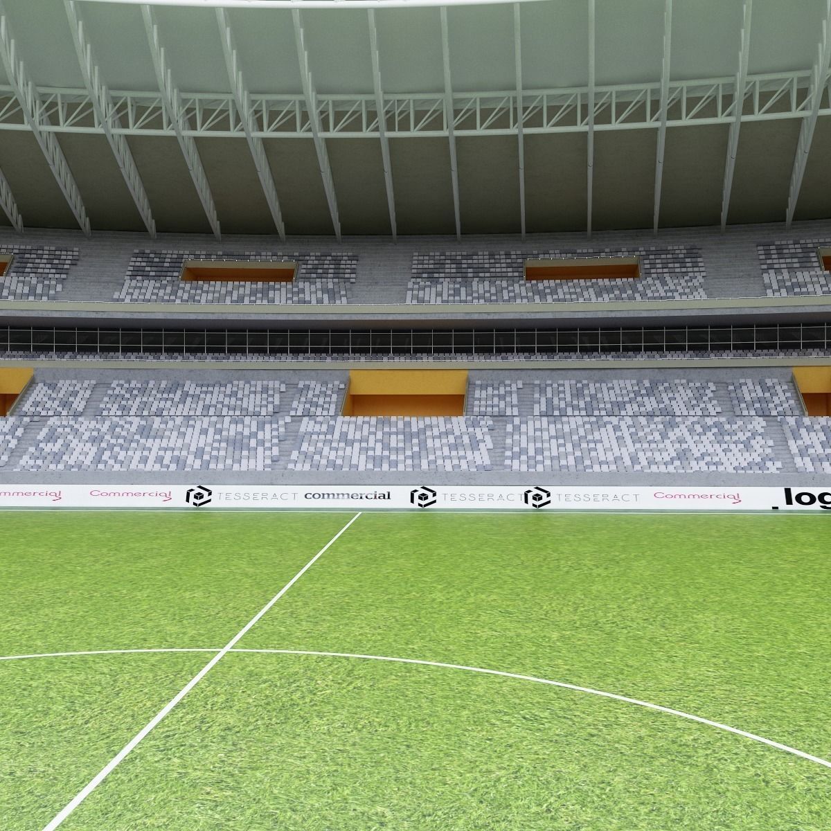 Stadium Mineirao 3D model_14