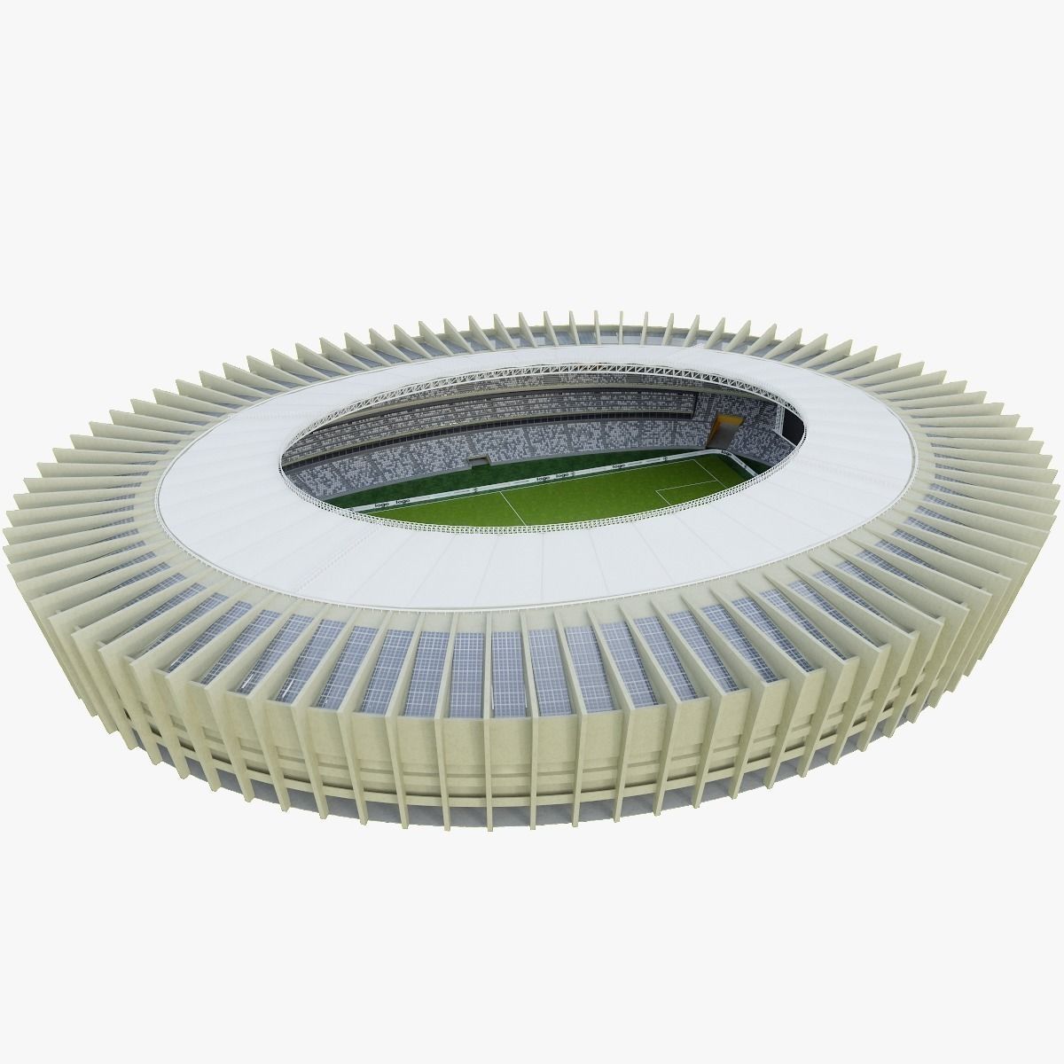 Stadium Mineirao 3D model_0