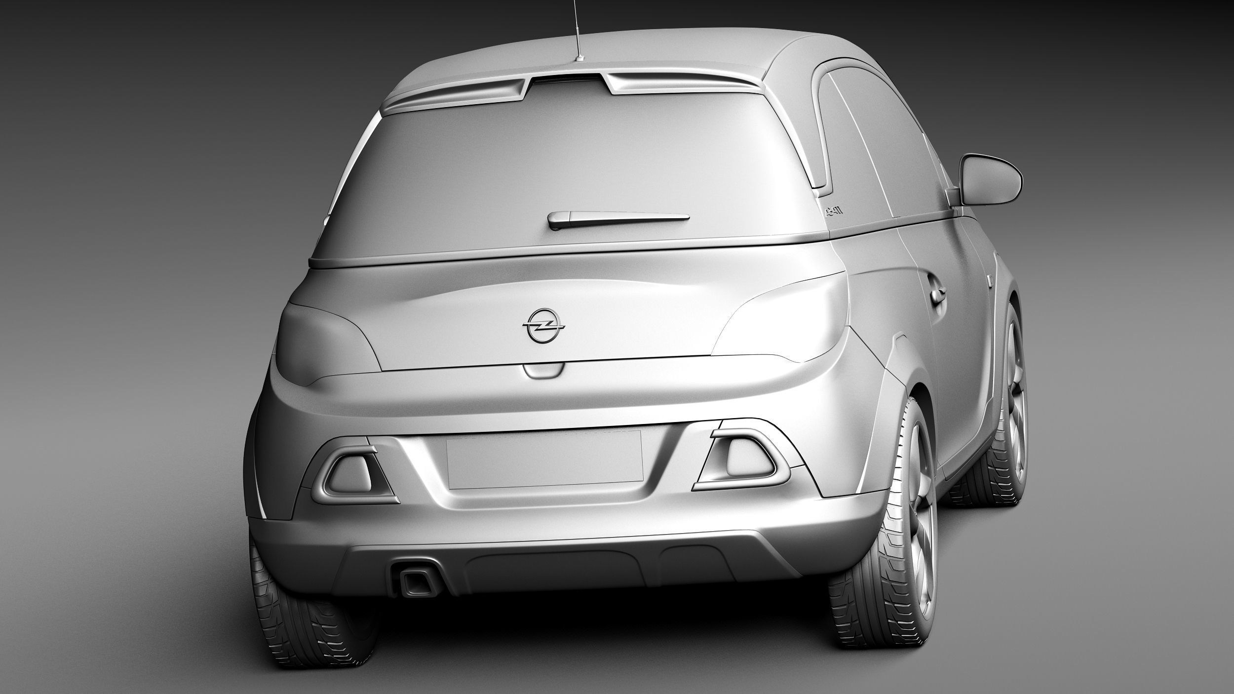 Opel Adam Rocks 2015 3D model_13
