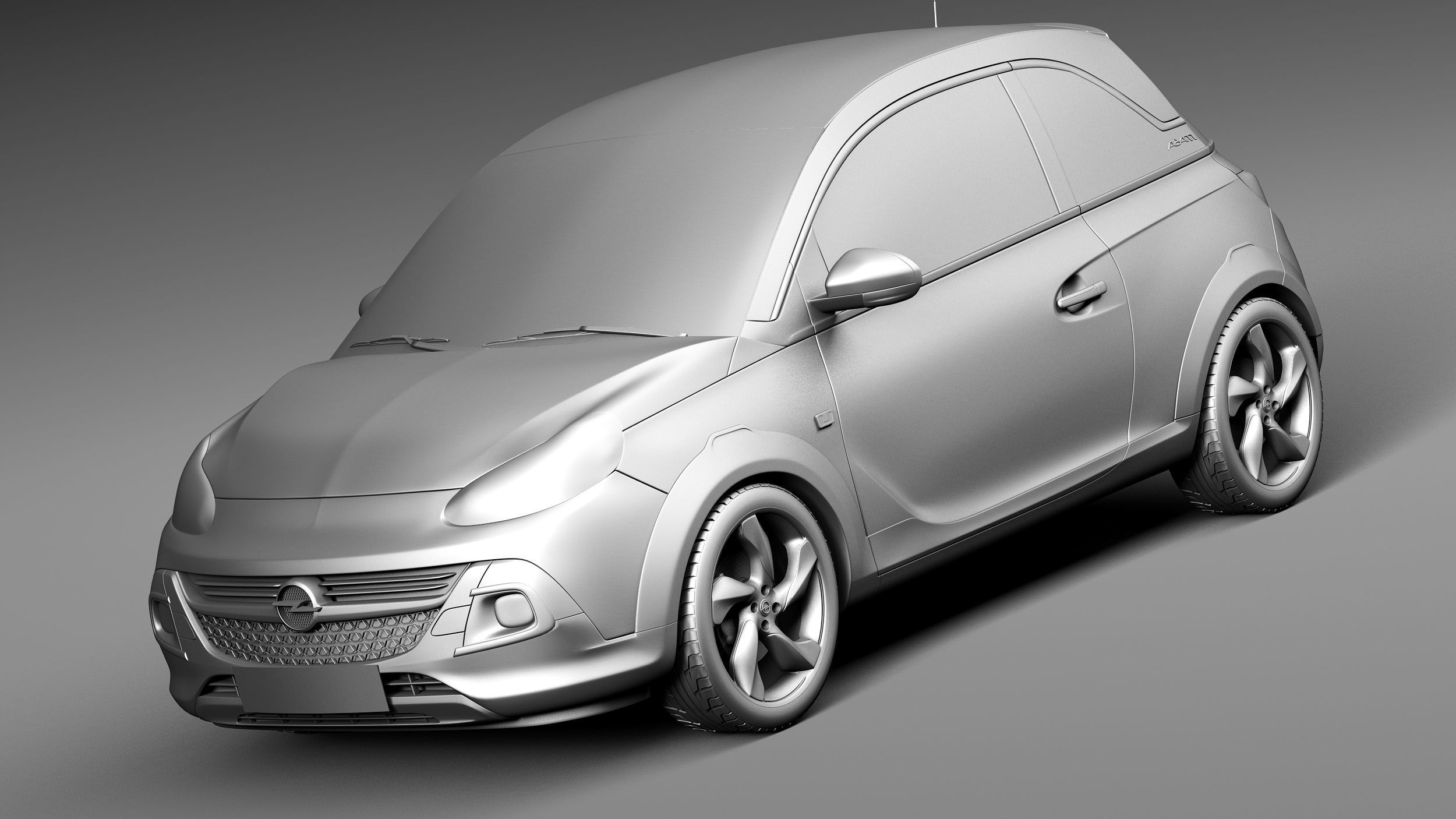 Opel Adam Rocks 2015 3D model_8