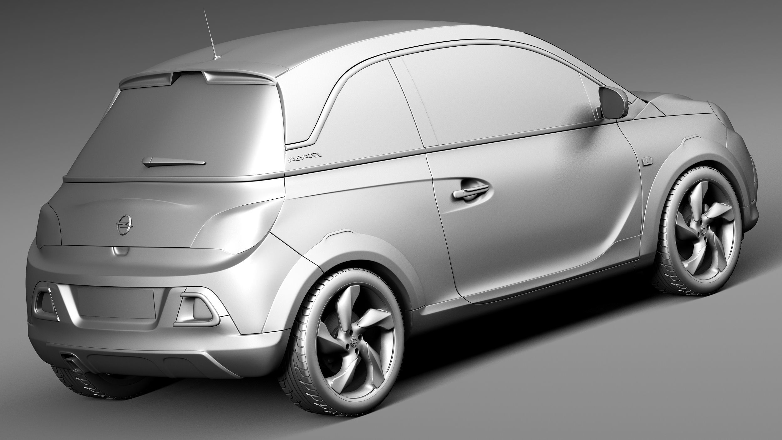 Opel Adam Rocks 2015 3D model_12