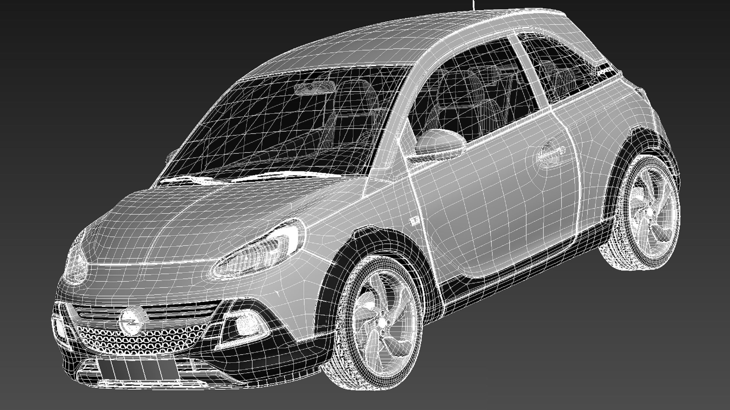 Opel Adam Rocks 2015 3D model_16