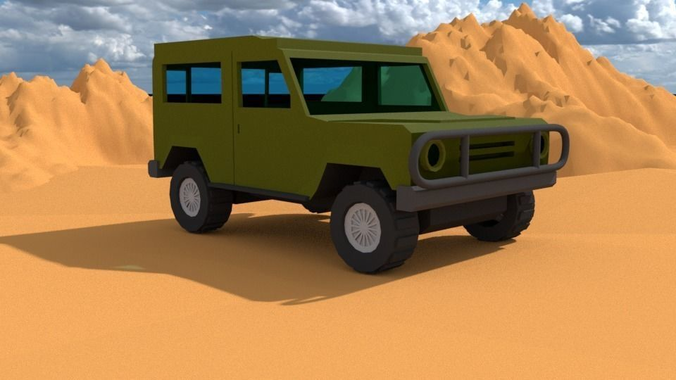 Four Wheel Drive Jeep