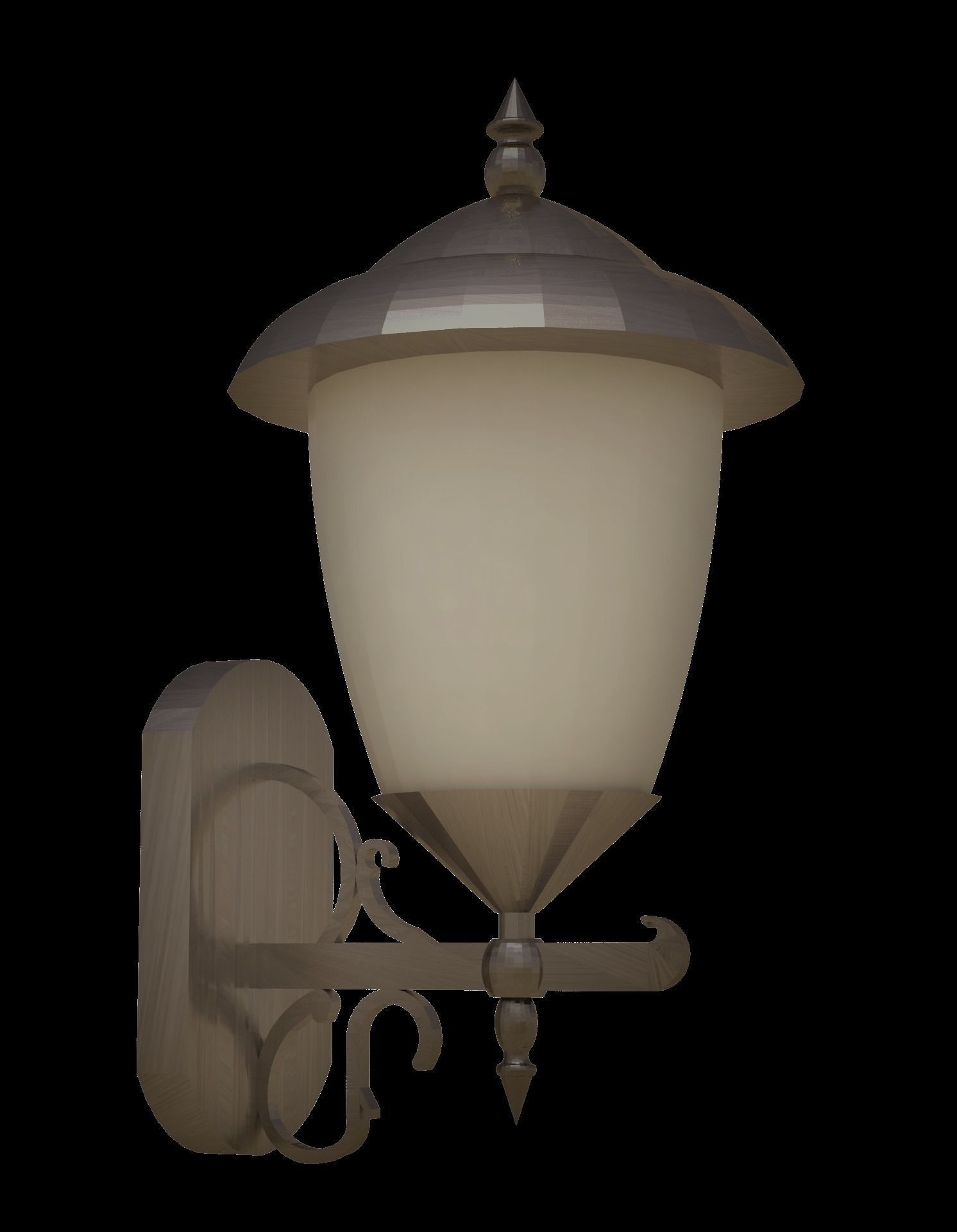 Wall Hung Light Fixture Model Vr Ar Ready Cgtrader Wall Hung Light Fixture Model Low Poly Obj Mtl S Fbx Stl M 1