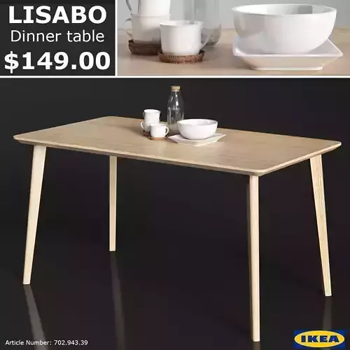 LISABO dinner table