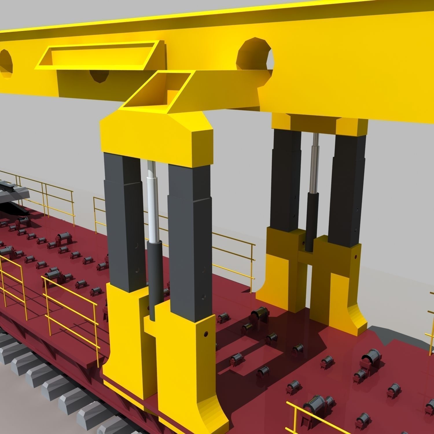 Laying Machine 3D model_21