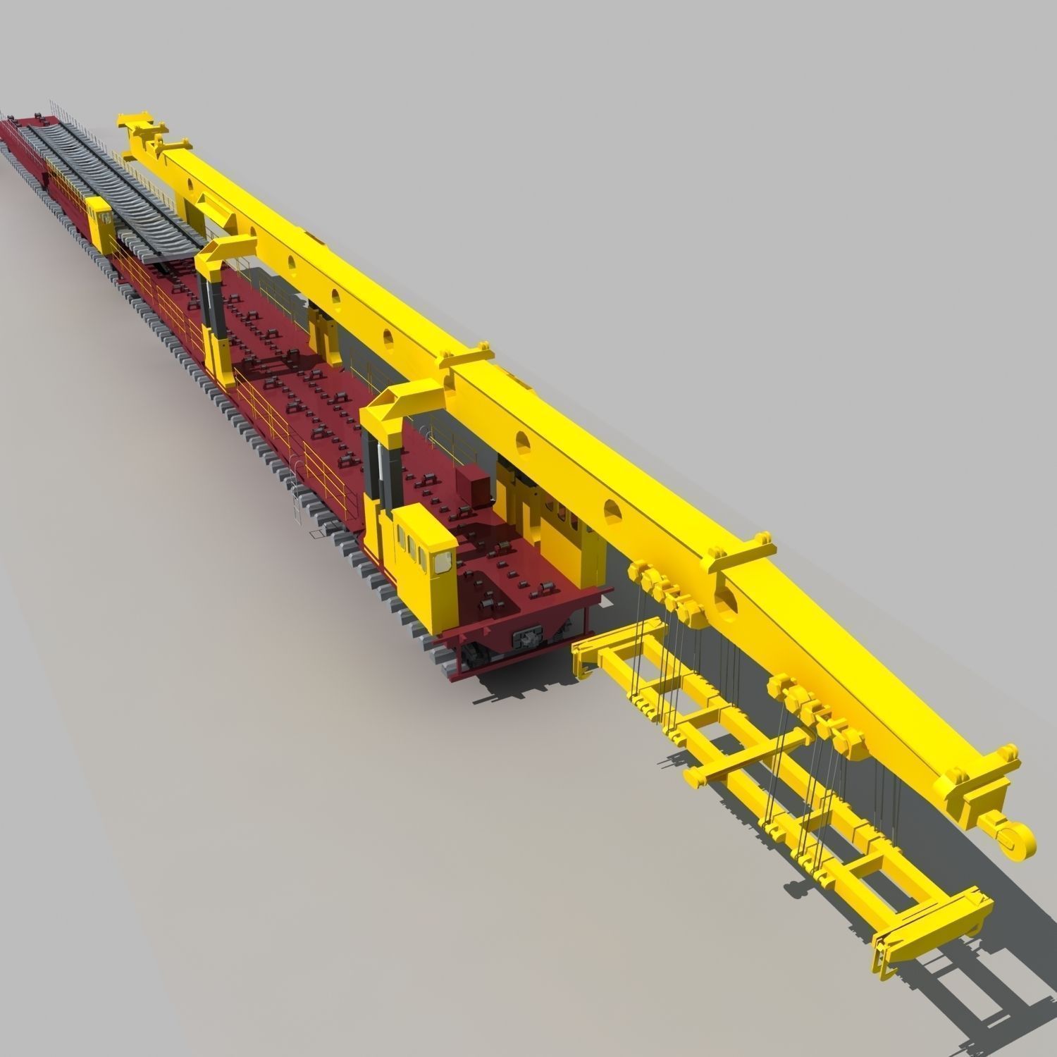 Laying Machine 3D model_5