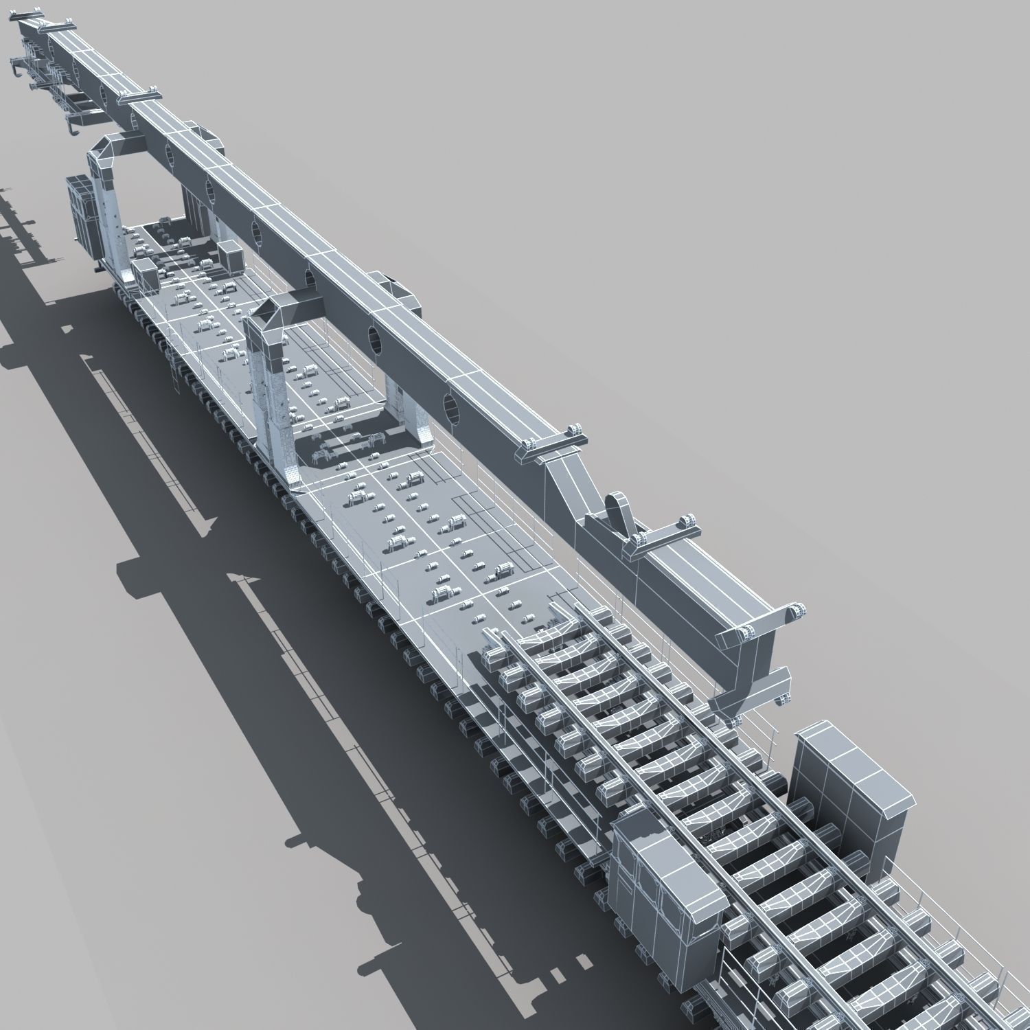 Laying Machine 3D model_19