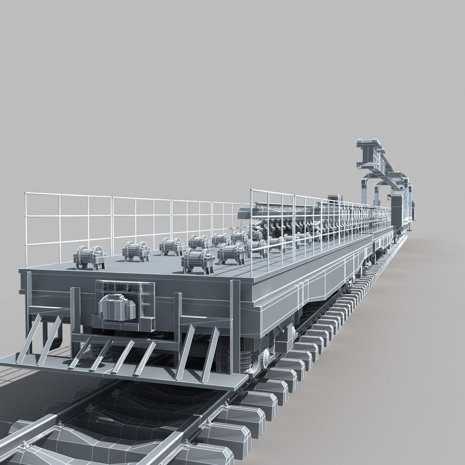 Laying Machine 3D model_17