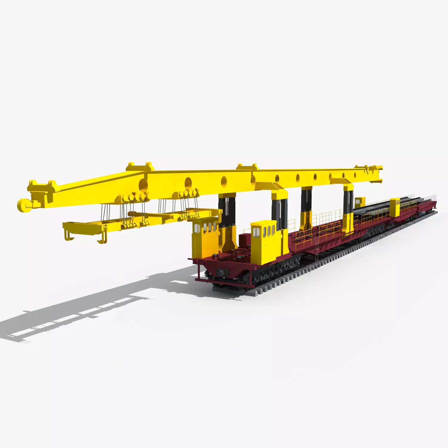 Laying Machine 3D model_0