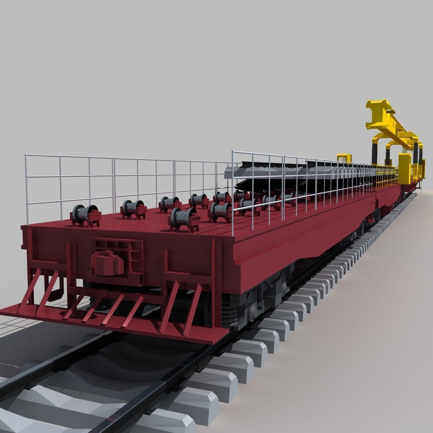 Laying Machine 3D model_20