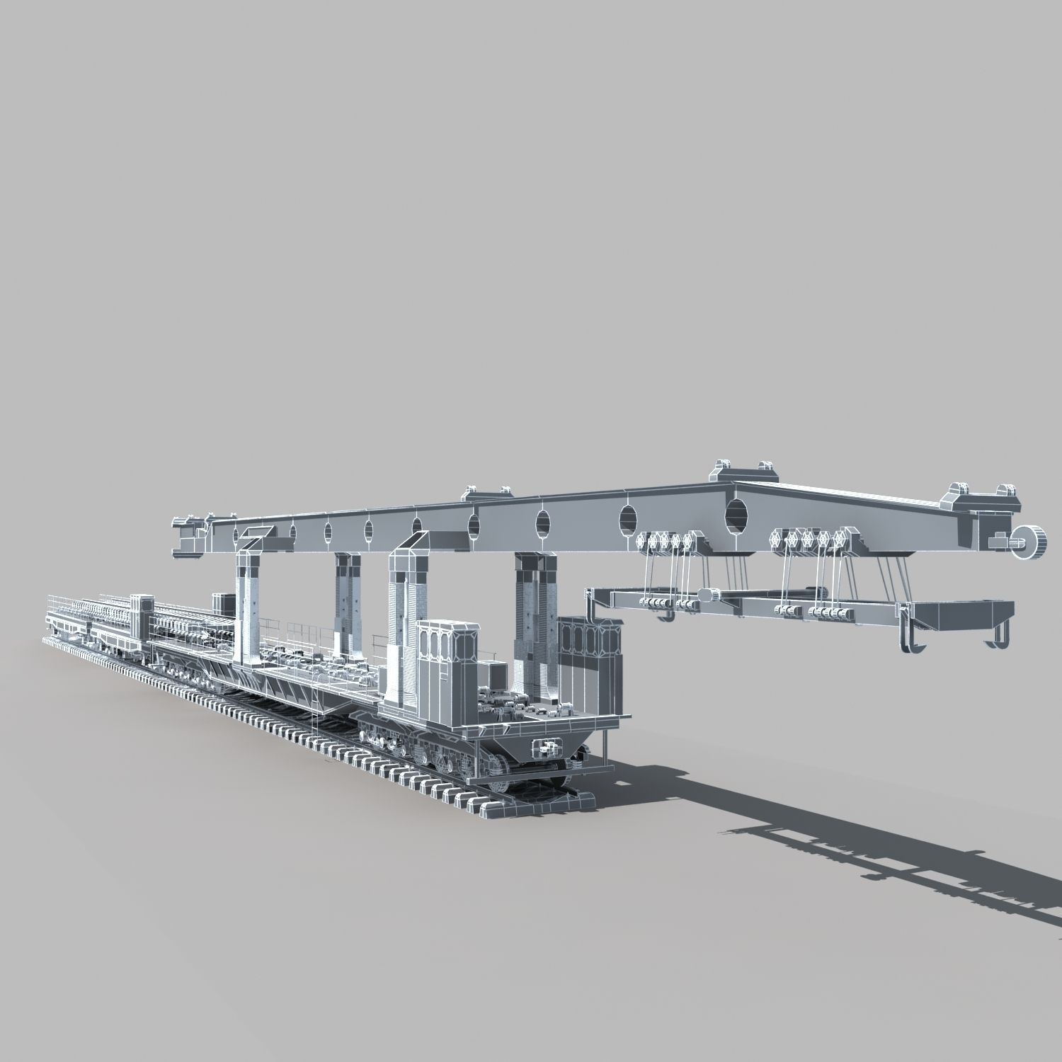 Laying Machine 3D model_12