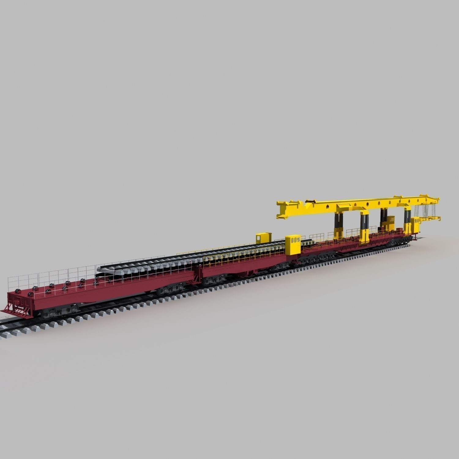 Laying Machine 3D model_1