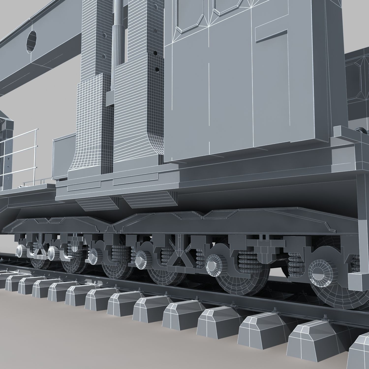 Laying Machine 3D model_15