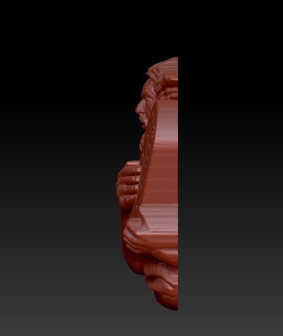 Moses stl cad cam 3D print model_4