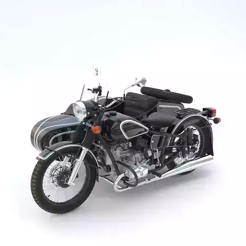 Ural Retro 3D model
