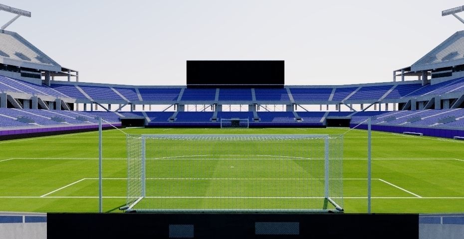 Orlando Citrus Bowl - Camping World Stadium Low-poly 3D model_6