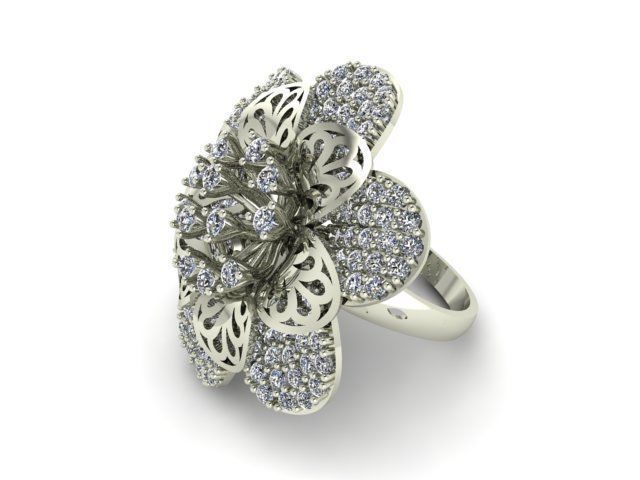 Ring T00322 3D print model_1