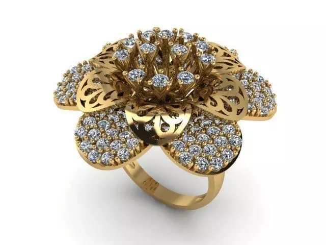 Ring T00322 3D print model_0