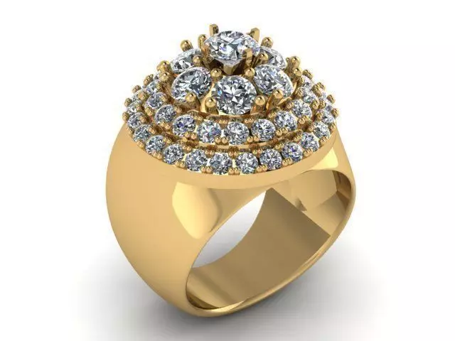 Ring T00328 3D print model_0