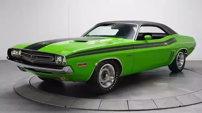 Dodge Challenge 3D model