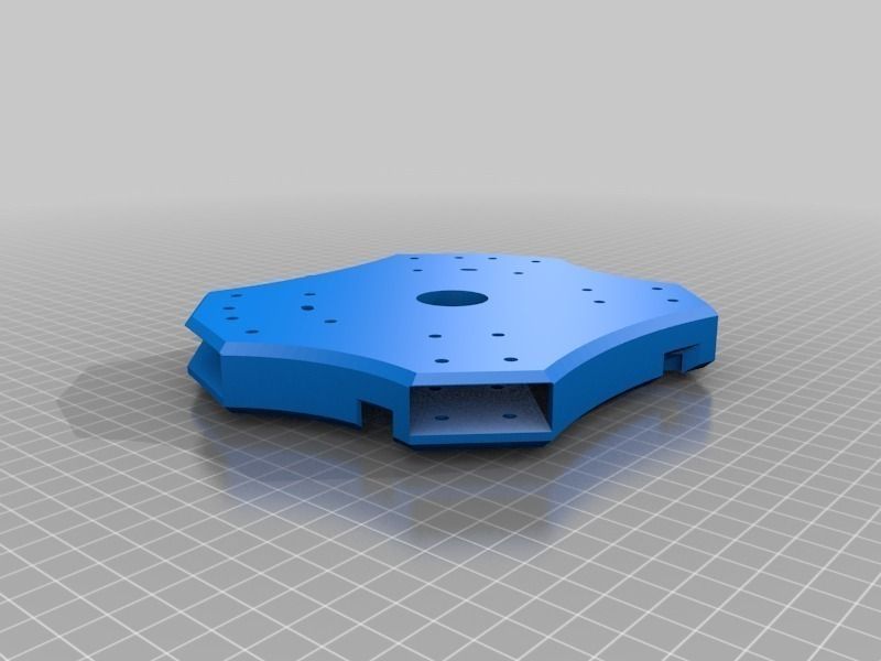 Dead Cat X Convertable Quadcopter Body 3D print model_1