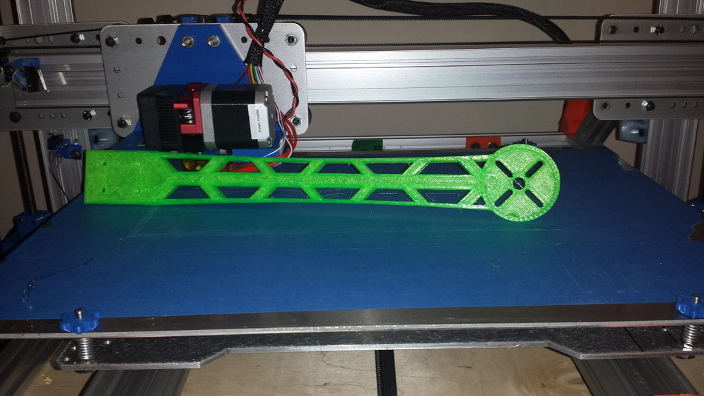 Delta Quadcopter Boom 3D print model_4