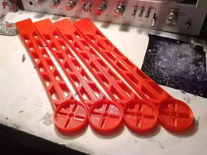 Delta Quadcopter Boom 3D print model