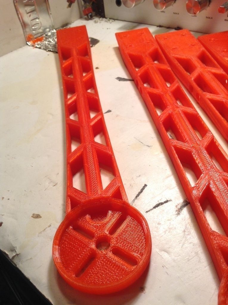 Delta Quadcopter Boom 3D print model_1