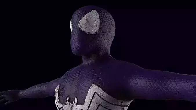 Simbyote Spider-man Bust