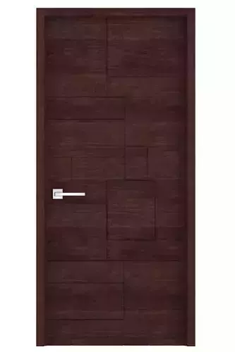 Door-015 modern wooden door 3D model