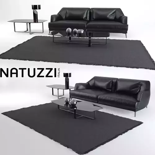 Don Giovanni Sofa NATUZZI 3D model