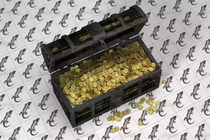 Chest With Golden Coins