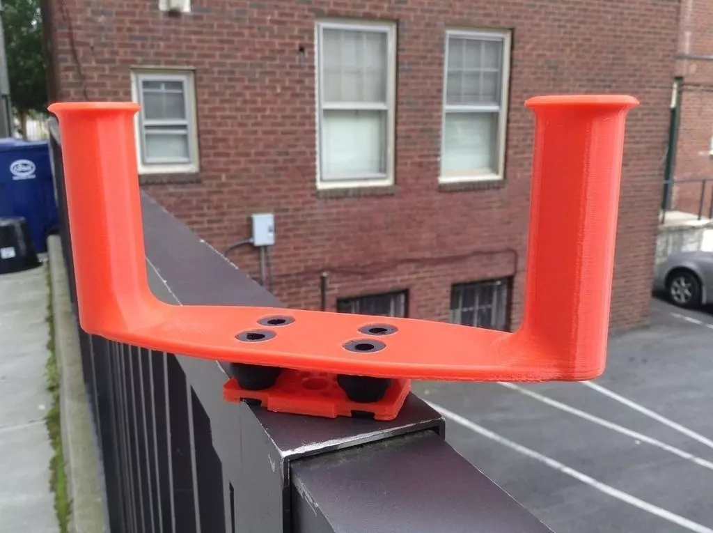 Hand Held Gimbal Mount 3D print model_0