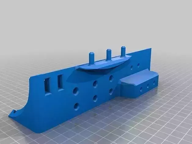 Wall Mount Tool Holder 3D print model