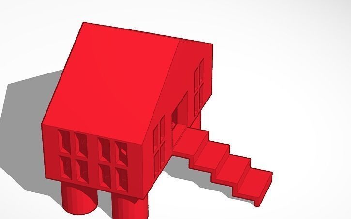 Doll House 3D print model