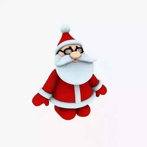 New cool Santa Claus for beautiful 3d print 01