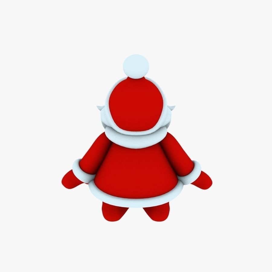 New cool Santa Claus for beautiful 3d print 01 3D model_3