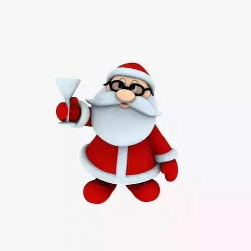  New cool Santa Claus for beautiful 3d print 02