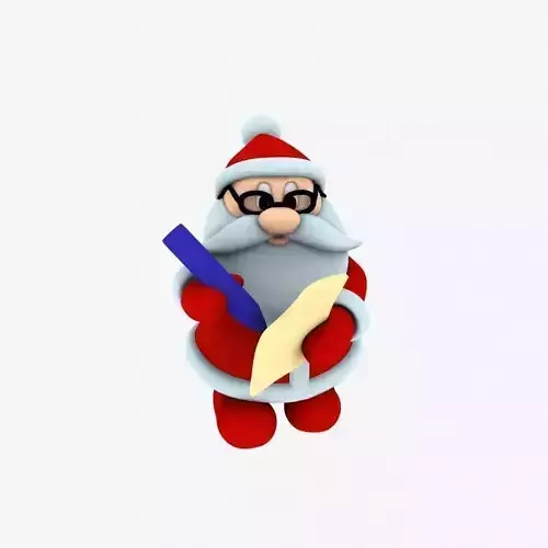 New cool Santa Claus for beautiful 3d print 03