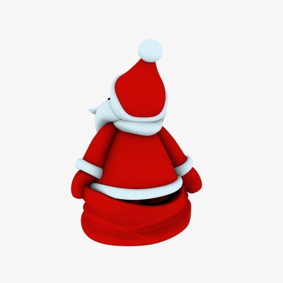New cool Santa Claus for beautiful 3d print 05 3D model_3