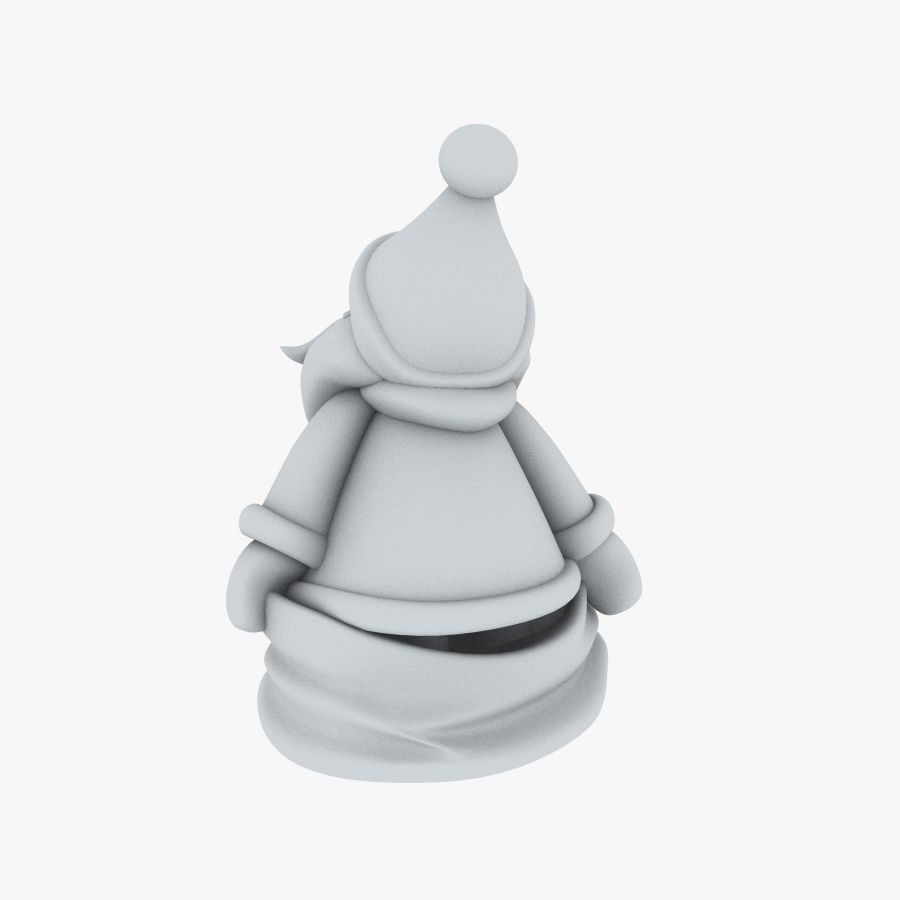 New cool Santa Claus for beautiful 3d print 05 3D model_13