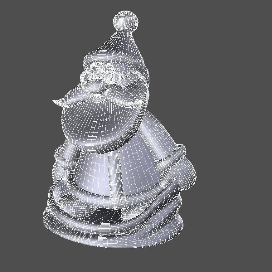 New cool Santa Claus for beautiful 3d print 05 3D model_15