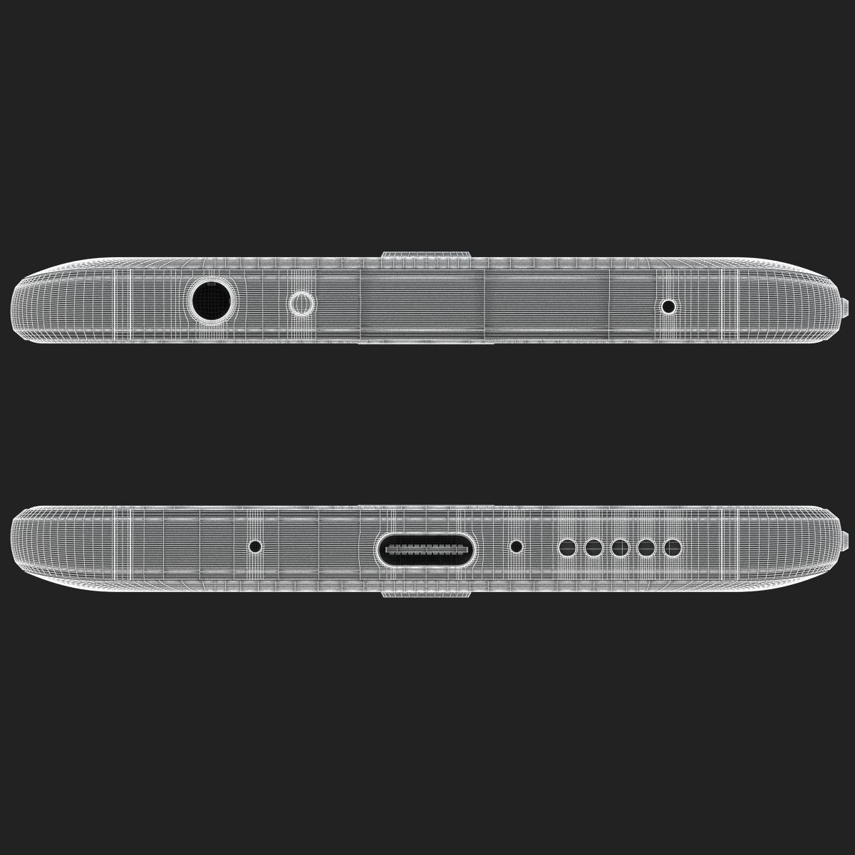 Huawei Mate 10 Mocha Brown 3D model_21