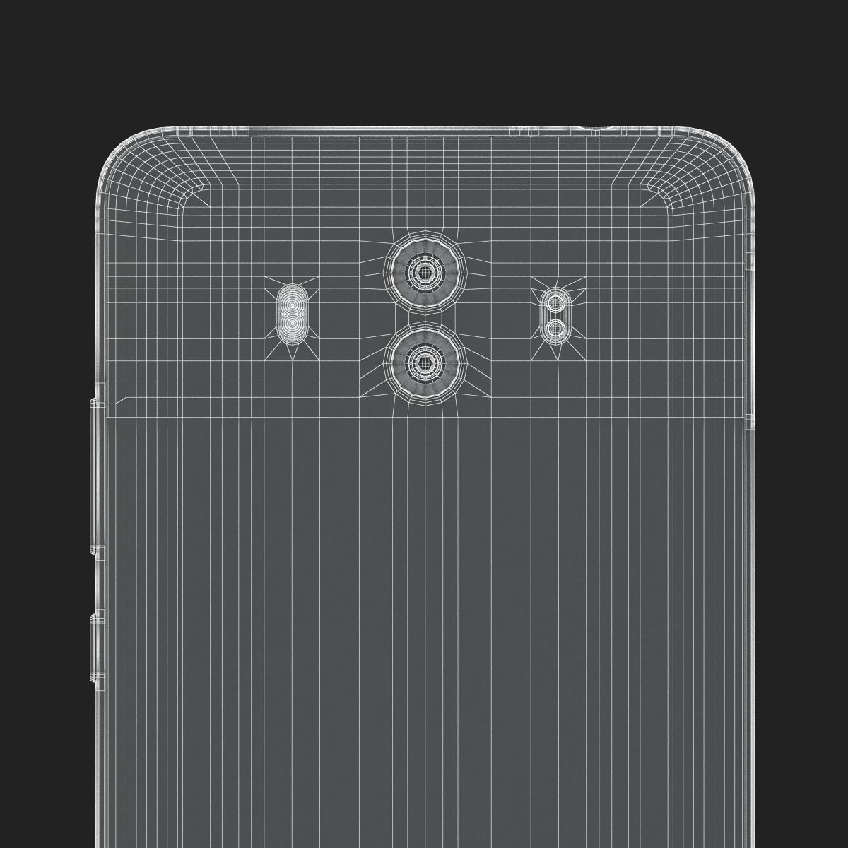 Huawei Mate 10 Mocha Brown 3D model_12