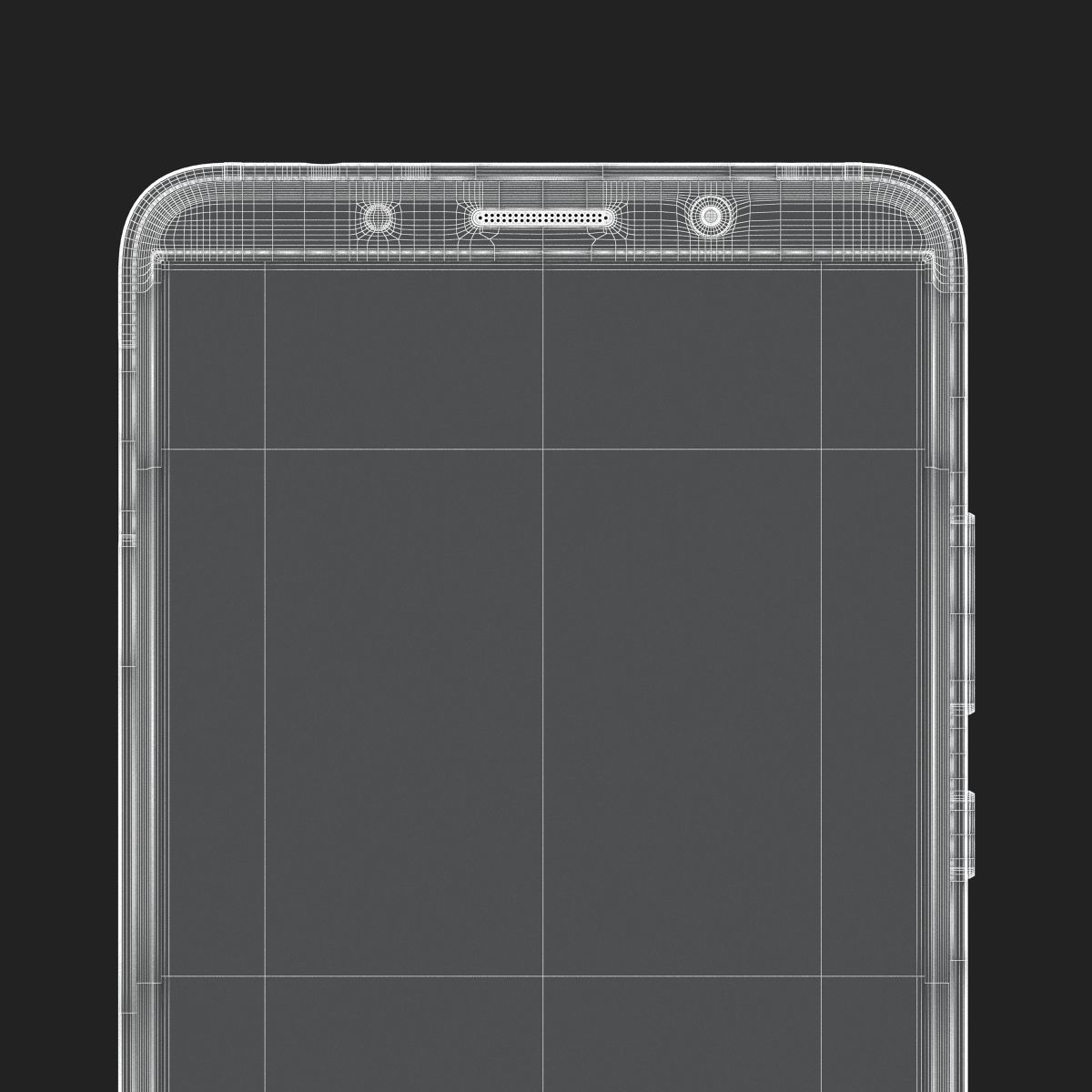 Huawei Mate 10 Mocha Brown 3D model_16